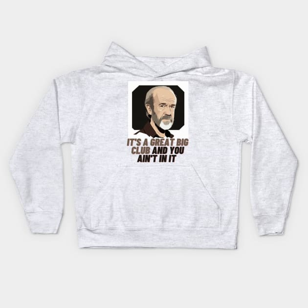 Carlin Was Right! Kids Hoodie by Conspiracy Memes